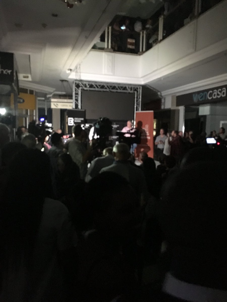 ewnreporter's tweet photo. #PresidentsKeepers Exclusive Books has decided to stop the event due to electricity cuts. HM https://t.co/iUfSwhECmj