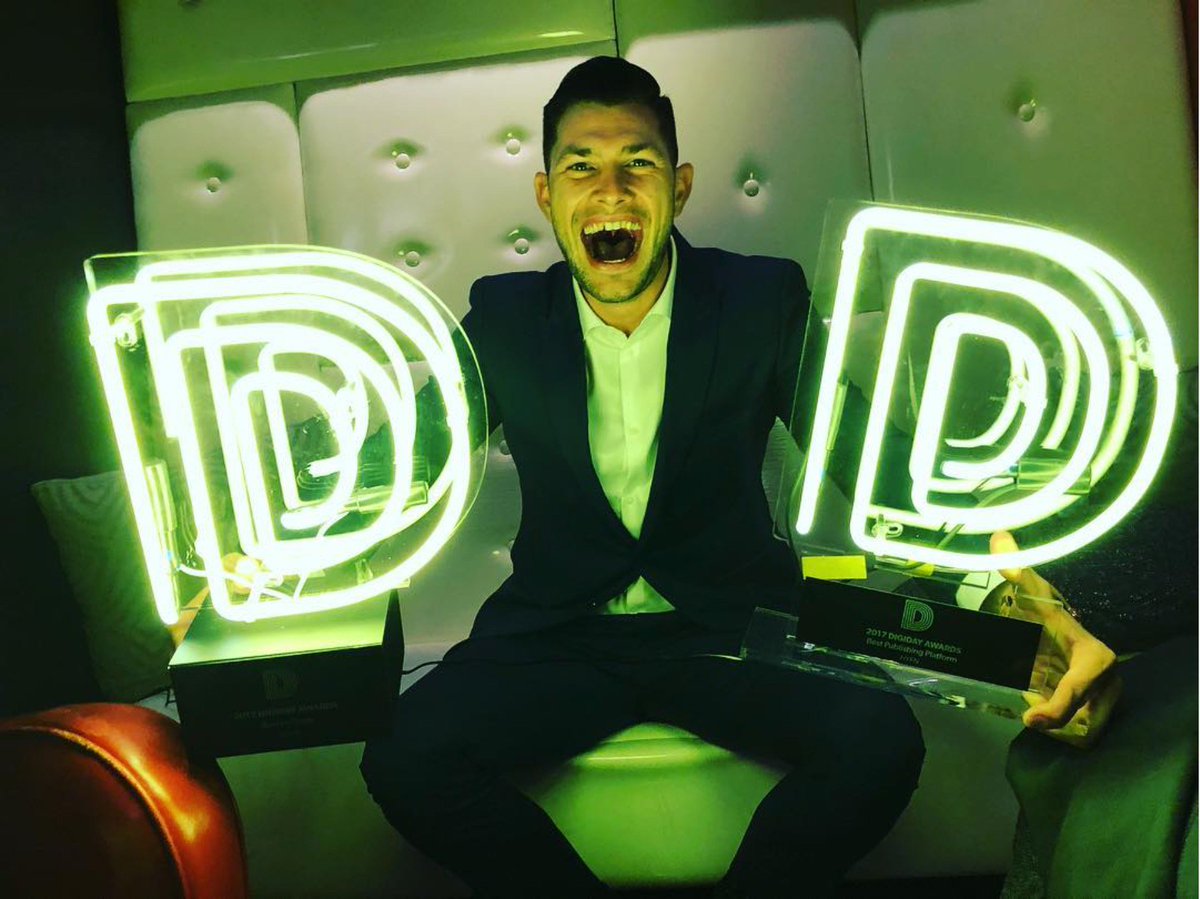 hyfn's tweet photo. Incredibly honored to have been awarded best in show at last night's @DigidayAwards (@Digiday)! If you're just hearing our name for the first time, then check out our work and let's talk about how we can do something great together! https://t.co/3laU1ufVxf https://t.co/CHpybjYlvf