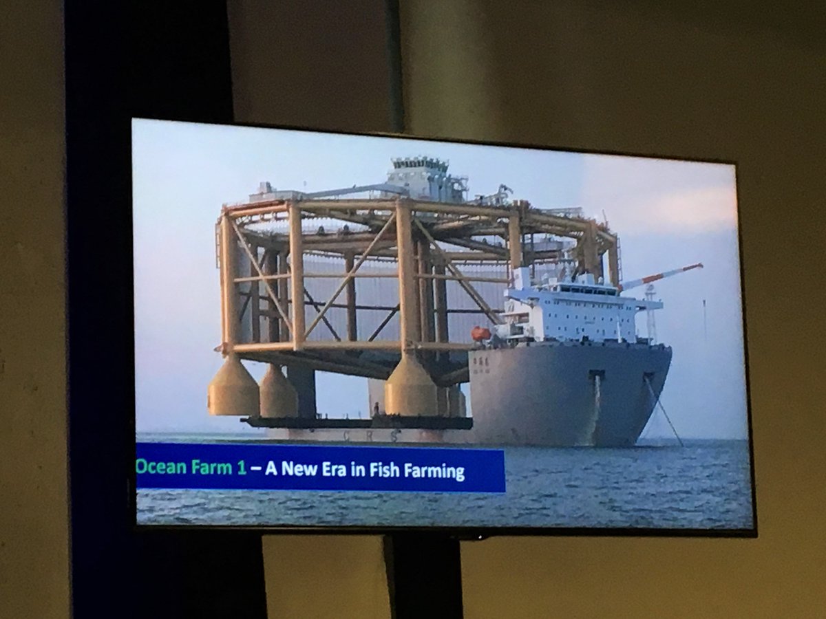 usioosgov's tweet photo. #BlueTechSummit keynote speaker Pål Narve Somdalen – Counselor for Trade and Industrial Affairs, Royal Norwegian Embassy @NorwayUS speaks on the Norwegian Ocean Strategy, large scale fish farms, and equipment for ocean operations. https://t.co/lVIvEmtJYs