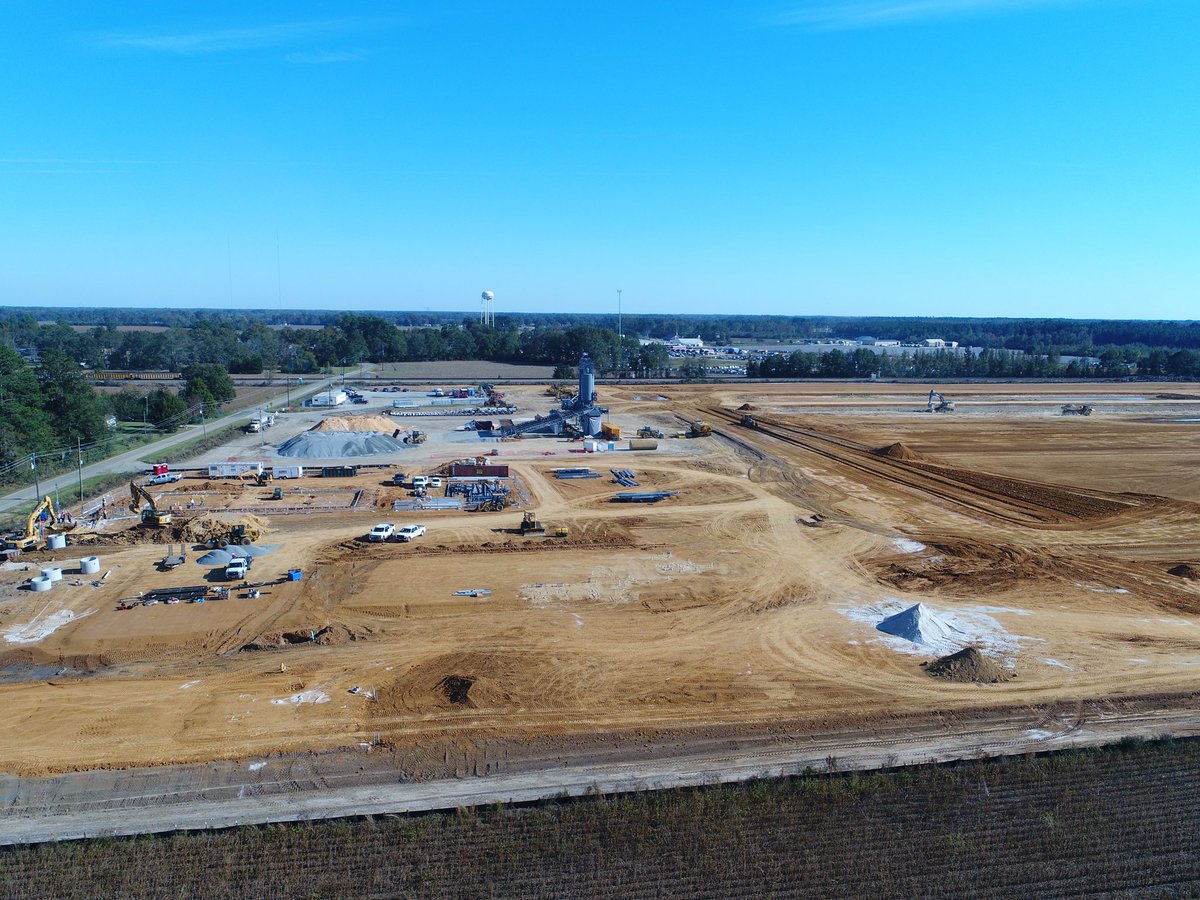 SCPorts's tweet photo. Check out the progress at #SCPorts Inland Port Dillon! #theworldconnectshere https://t.co/x44vBHuPWb
