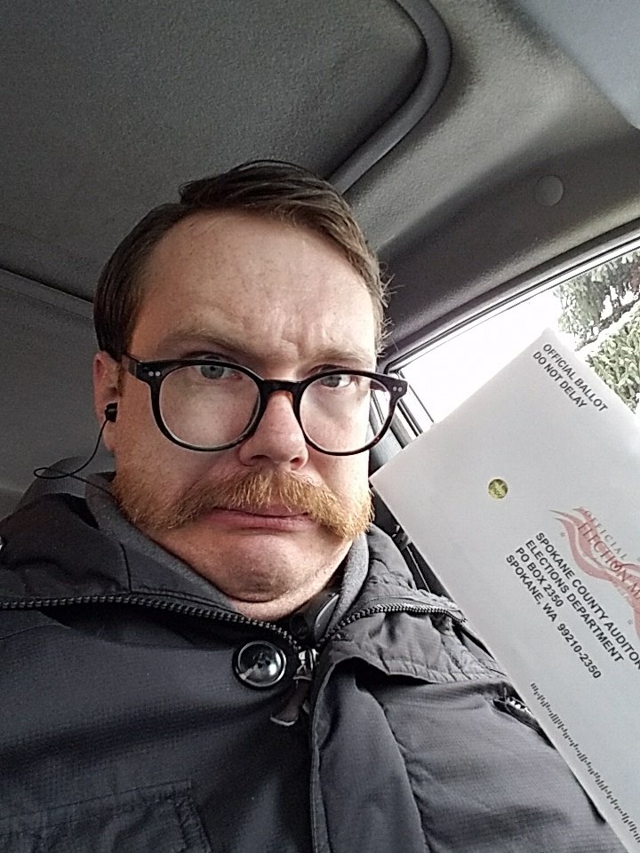 TheMealstorm's tweet photo. Was I supposed to drop this off at my local Blockbuster yesterday or something?
#itriedtovote #sorryamerica https://t.co/nvrakwDTwP