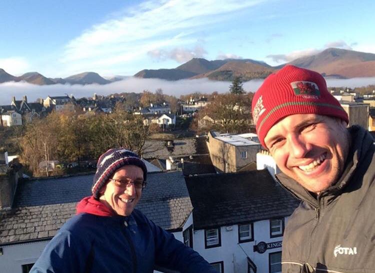 LDHotels's tweet photo. John and Carrick having fun today, putting our outside Christmas lights up! #InnontheSquare #Keswick #Christmas https://t.co/kZfevPMWPm