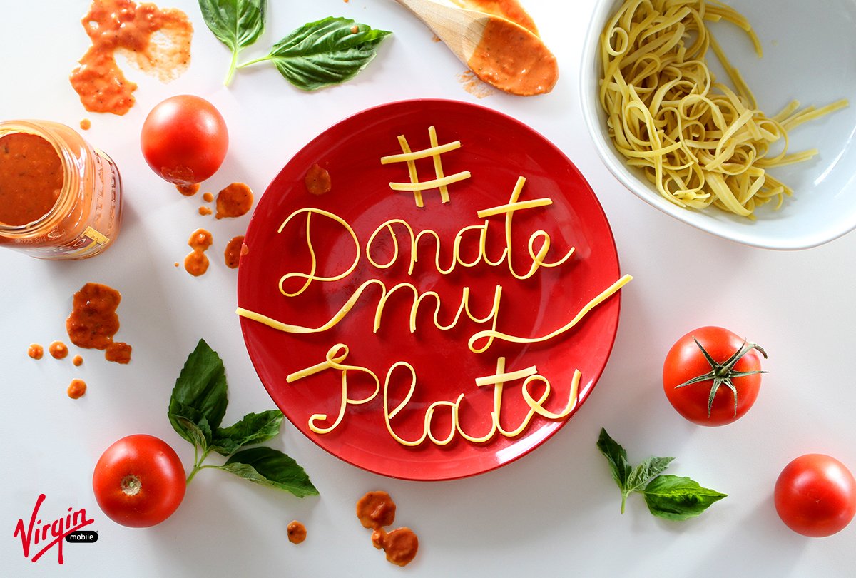 ScottComms's tweet photo. Big S/O to @macydaniela & @BritandCo for raising awareness of the @virginmobileusa #DonateMyPlate hashtag! One hashtag on your food photo = one meal donated to @FeedingAmerica: https://t.co/A9b8SDkKZW #InnerCircleLife https://t.co/lTGRplSgZn