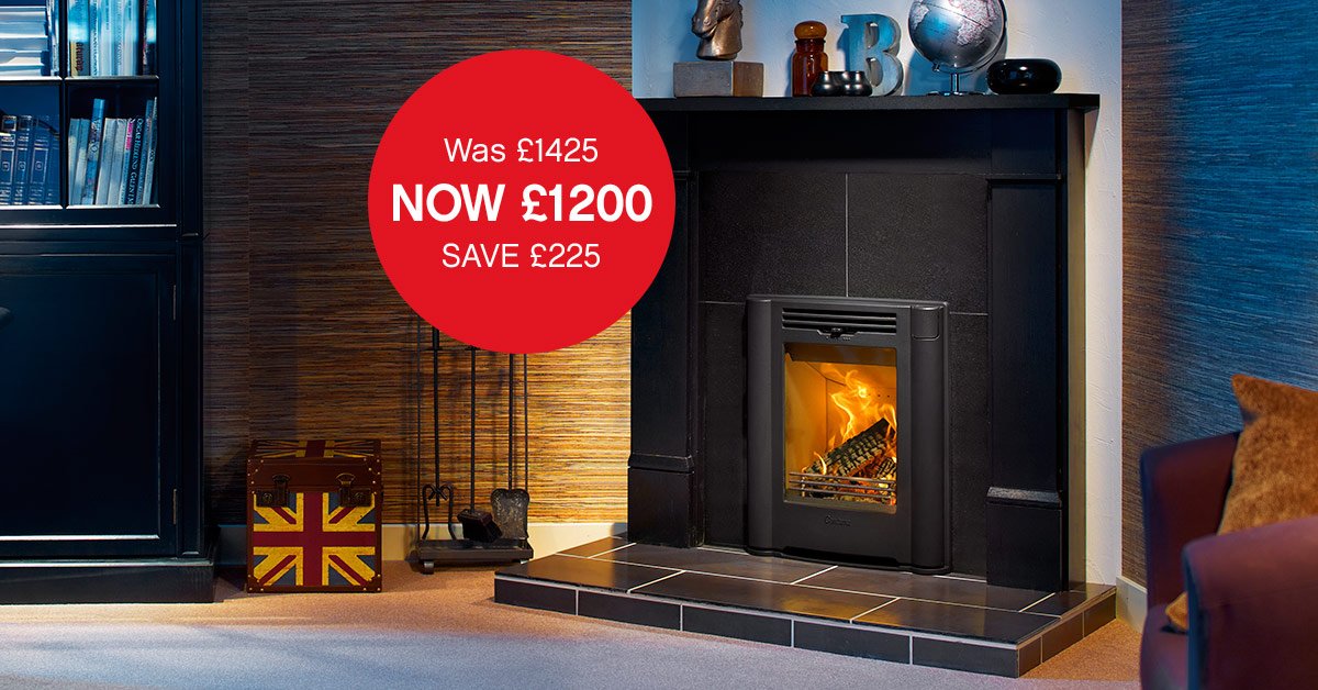 ConturaStoves's tweet image. i4 Classic | A bridge between traditional and modern design. #sale #fireplaceinsert #winteriscoming | Read more: bit.ly/2xKalWt
