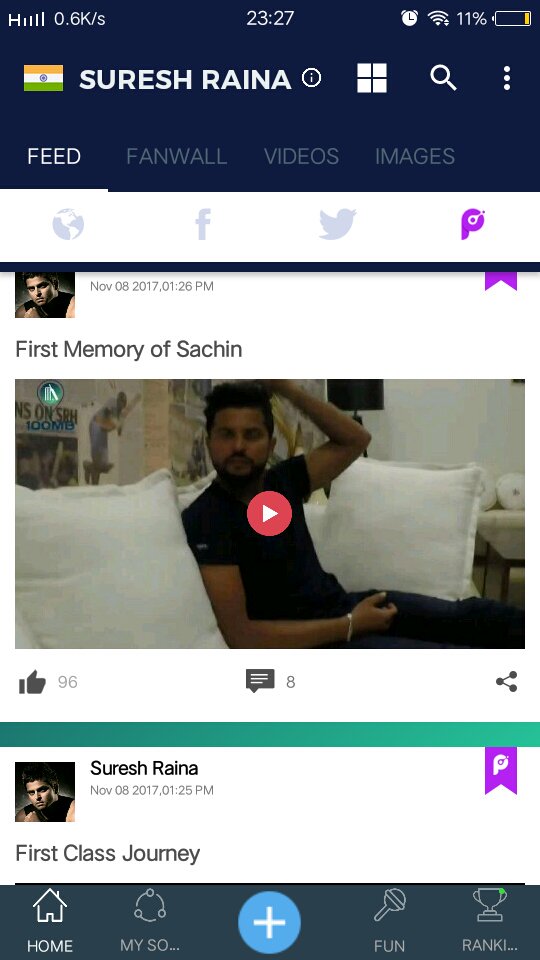 TheRainaFamily's tweet photo. Go and download 100MB app to get latest news of Our beloved cricketers - Sachin Tendulkar, 
 Mithali Raj and Suresh Raina 🙌
Hurry!  
@sachin_rt @M_Raj03 @ImRaina 💕 https://t.co/lCZkqovMQg