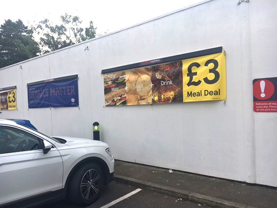 Print North East On Twitter Banners A 3m X 1m Banner Hemmed