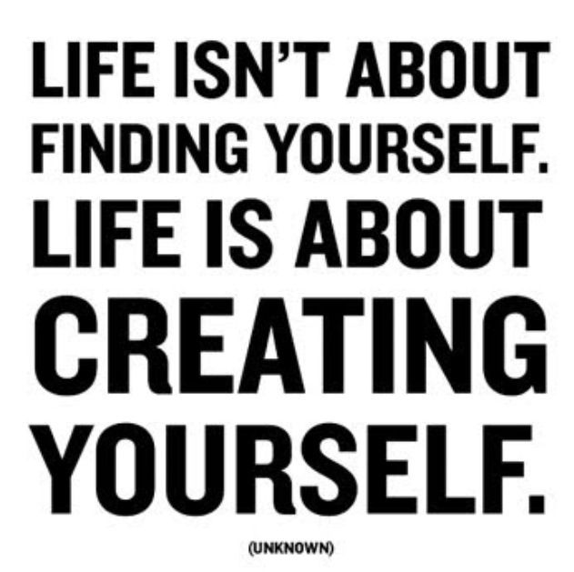 RSAC_endrape's tweet photo. #Motivation #RSAC Life isn't about finding yourself. Life is about CREATING YOURSELF. #CreateYourself https://t.co/z5lPb6Gmg9