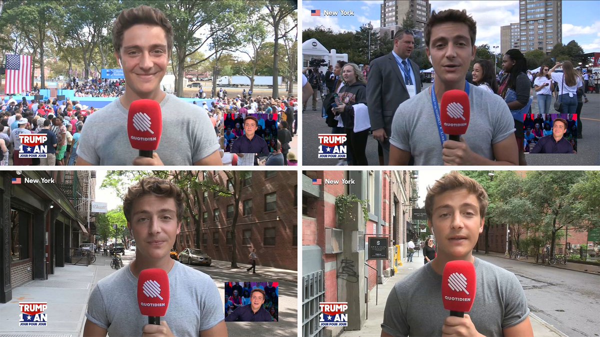 Qofficiel's tweet photo. T-shirt gris is the new t-shirt bordeaux. Les vrais savent. 😉
#Trump1An #Quotidien @TomiSuper https://t.co/VgPpDW99WJ