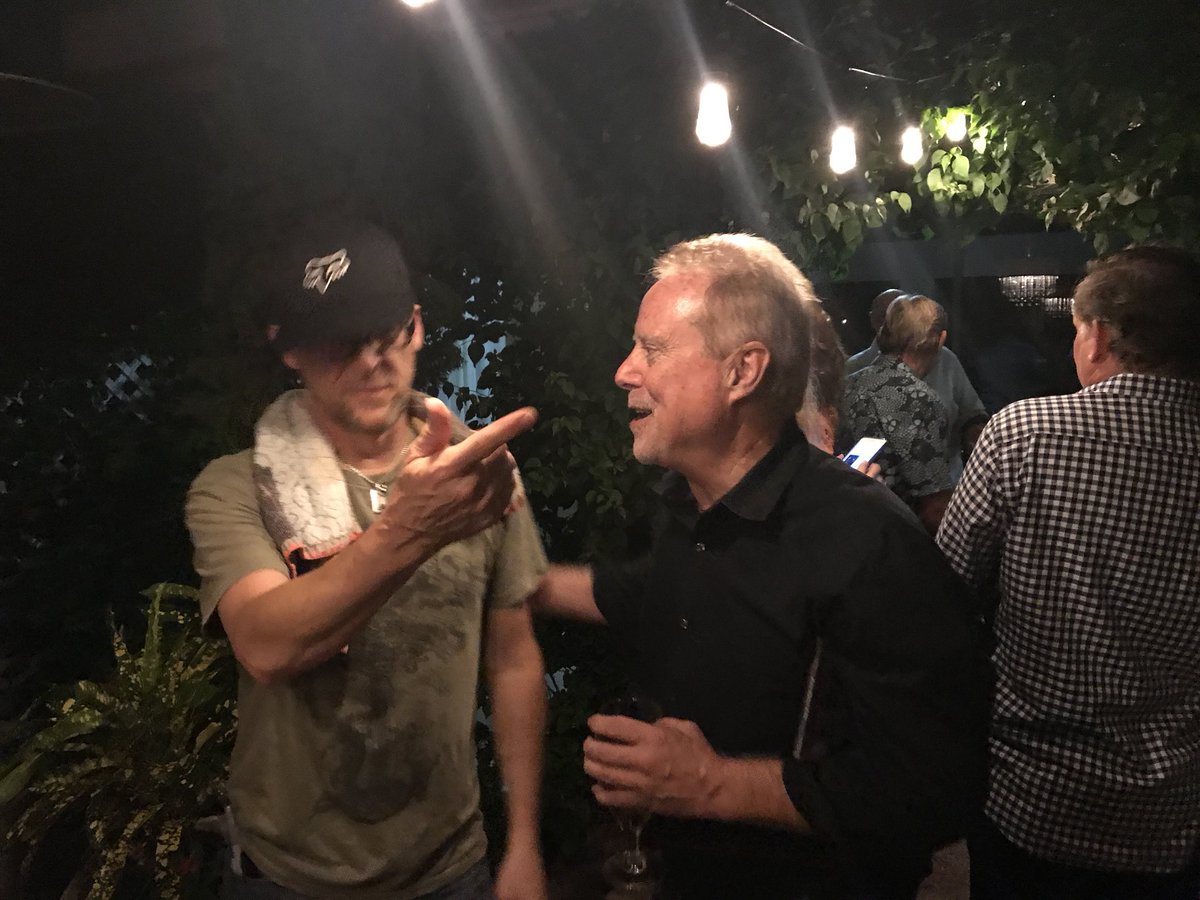 Wild night thanks to InJupiter magazine.  Jason Newsted (Former bassists with Metallica) put on a great show.