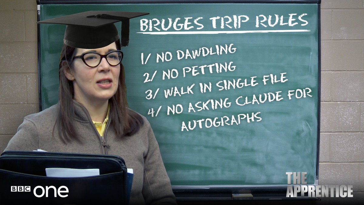 The Headmistress will see you now… #TheApprentice