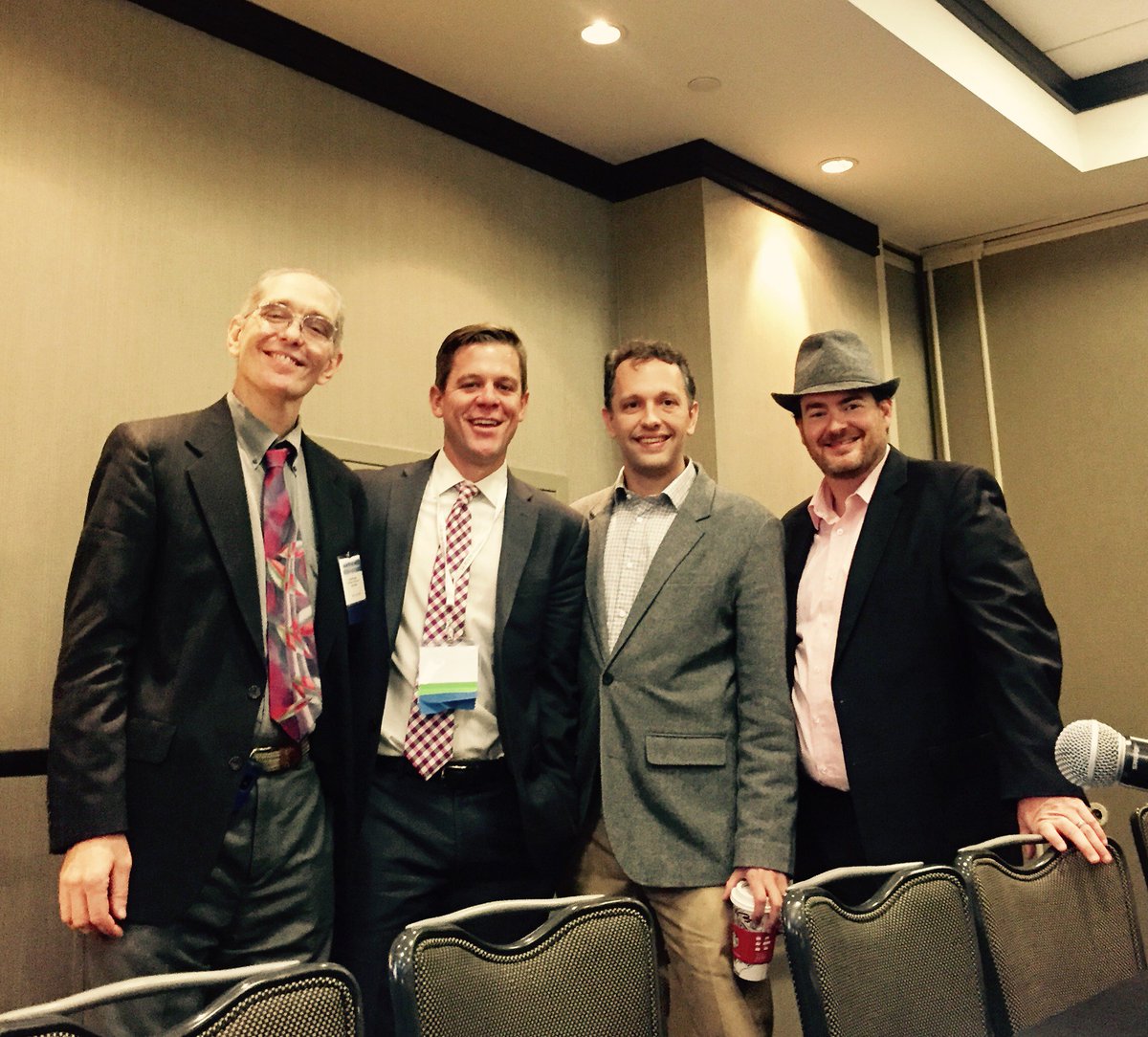 NCS_Solar's tweet photo. Keith Winston @dcra , Richard Walsh @wglenergy, Colin Murchie @Sol_Systems and Mike Healy gave us some insight on #Solar #Growth in Urban Areas this morning at #SolarFocus2017 @MDVSEIA https://t.co/WRQ2i43DP8