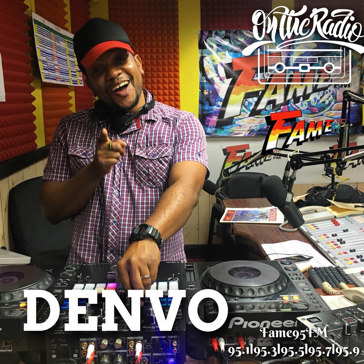 FAME95FM1's tweet photo. It's time for your in adulterated 'musical power talk' with Denvo @djdenvo here on #FAME95FM!

Join us live for the afternoon #retroactivewednesday #OvaDrive from 1pm to 5pm.

Nobody does #retroactive like the 95! 
#FAME95FM #Denvo #FAME95FM #Fame95 https://t.co/KWdNzZm5DJ