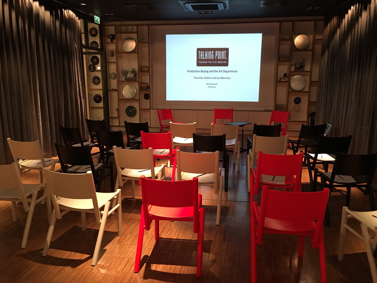 TalkingPointUK's tweet image. Almost time for #TPSession on Production Buying &amp;amp; Art Dept. Looking forward to this one. #learnfromthebest #art #props #filmskills #glasgow