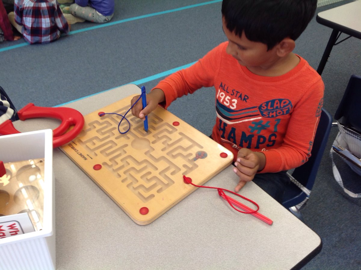 Exploring push and pull with magnets