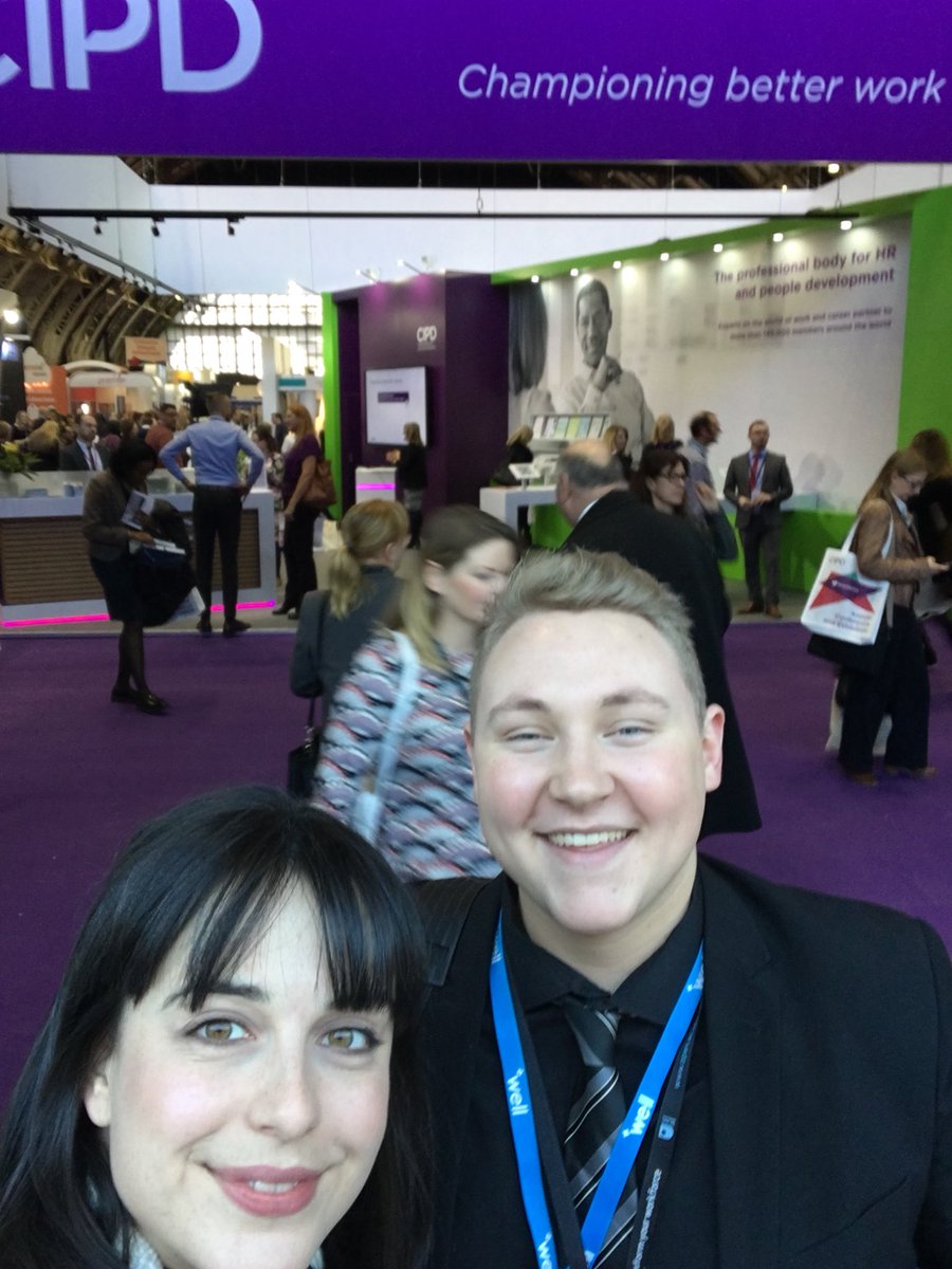 lennie_heather's tweet photo. Inspirational day@#CIPDACE17 with our lovely new digital apprenticeship ‘Digi Dan’. Proud to be Well! #TrainedWell #TreatedWell https://t.co/Sr7LvGGLt2