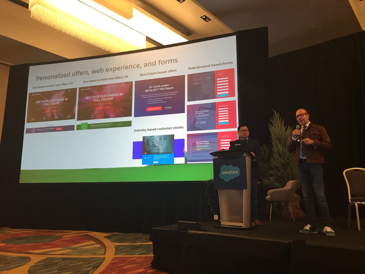 Hyper personalization for the “Account” is key for a winning #ABM strategy - <a href="/fredstuder/">Fred Studer</a> #1ABM #Dreamforce