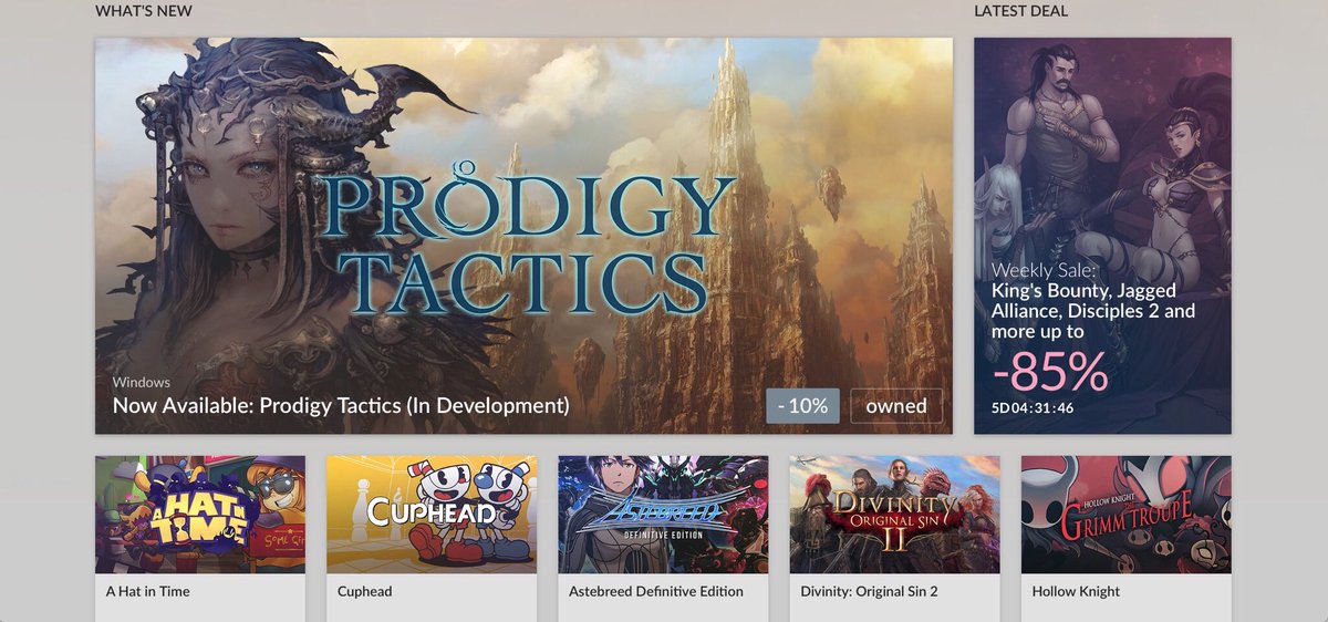 ForeverEntert's tweet photo. Prodigy Tactics out now at GOG! @GOGcom @ProdigytheGame #ProdigytheGame #GOGcom #NewRelease https://t.co/XI14cLm0Sh