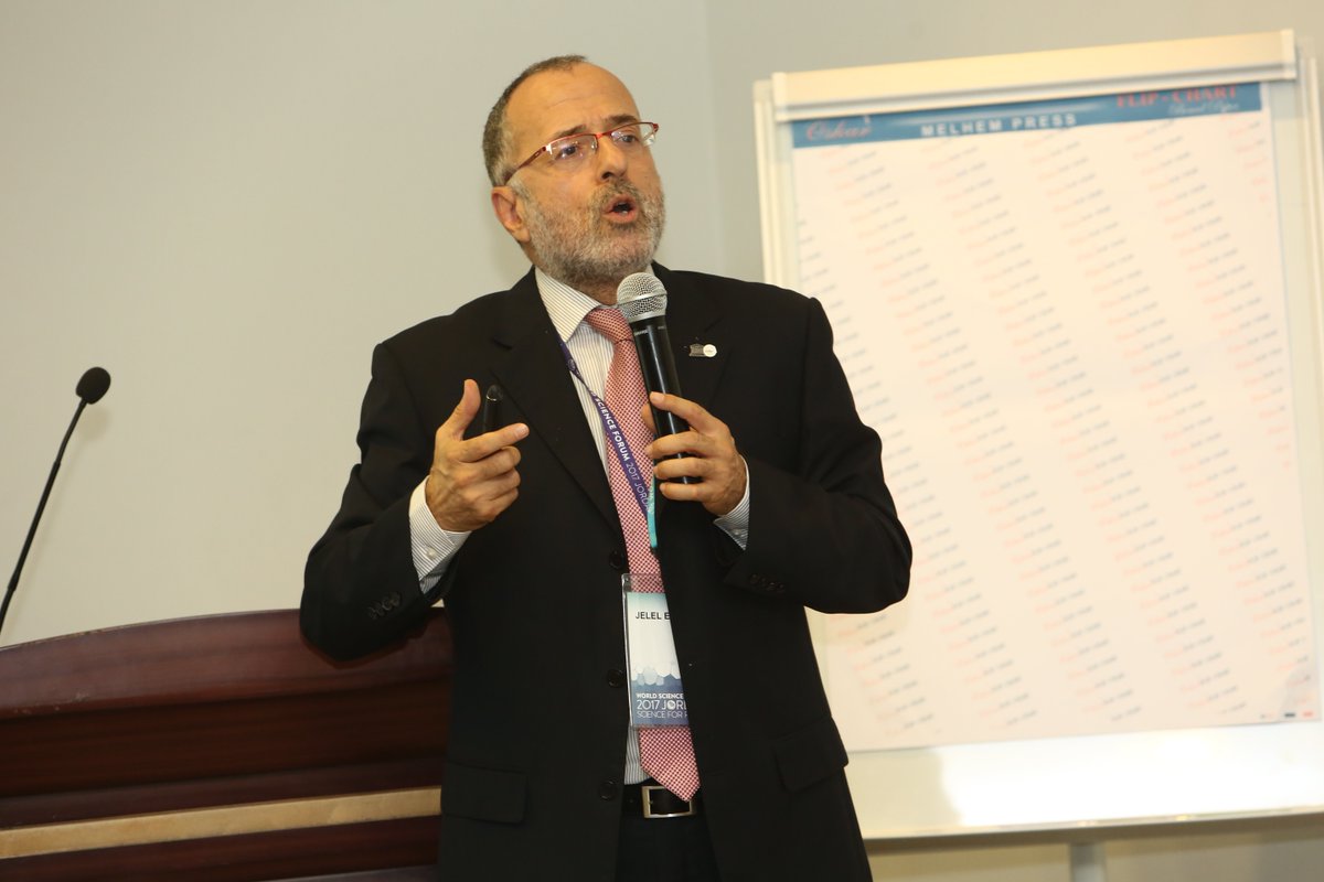 MuslimScience's tweet photo. Prof. @Jelel_Ezzine is the Founding Chair Holder of UNESCO Chair on Science, Technology, and Innovation Policy. He is the Task Force Member on Culture of Science at #MSTF17 #ScienceForPeace #WSFJo #UNESCO https://t.co/tBdxoZiUwR