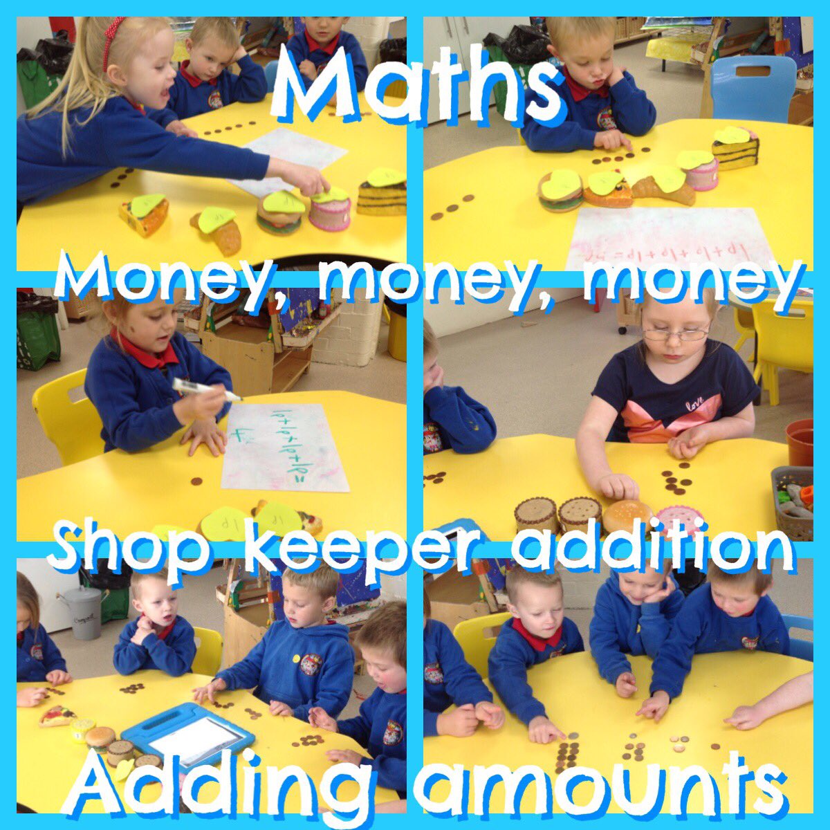PPS_Draig's tweet image. Reading amounts, naming, using and adding coins @Phip_Primary #phipmath
