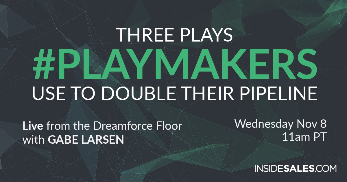 InsideSales_UK's tweet photo. Join us for a live webinar by registering to join our #Playmakers Facebook group! #DF17 https://t.co/bEveVl9p5o https://t.co/mfwsz7o5Fc