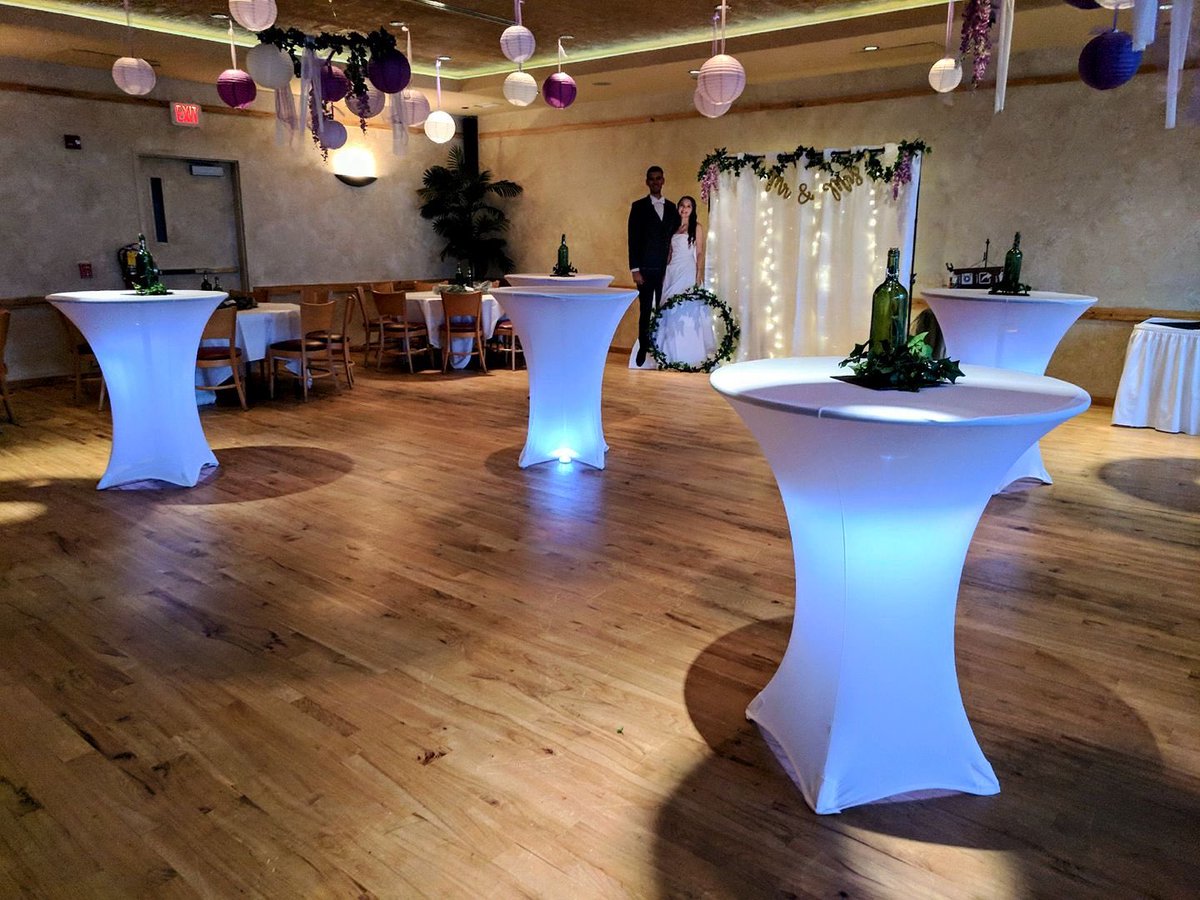 PPPalaceRentals's tweet photo. Lit tables for Wedding Reception on 10.7.216 at Medicis!! #palaceevents #palaceevent #palaceeventwedding #2017 #team #medici #indoor https://t.co/jErXQ5IAjM