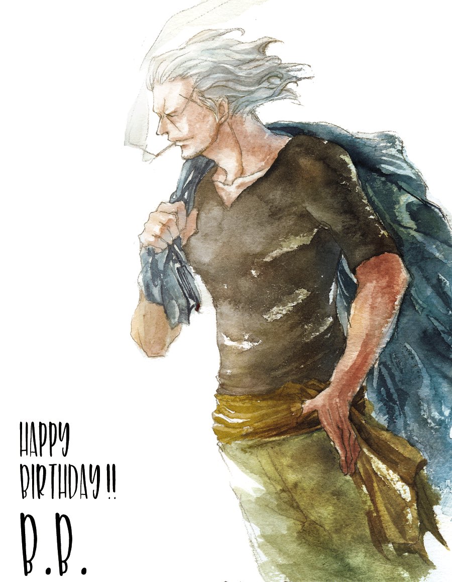 草子 Twitter પર 赤髪海賊団副船長ベン ベックマン 誕生日おめでとうー ベックマン誕生祭17