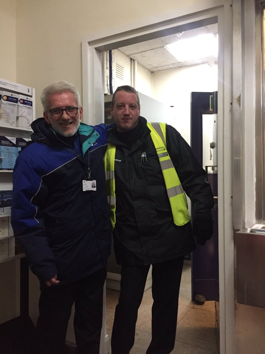 EmersonLorna's tweet photo. @arrivanorthwest  Roy n Barry r fab, been travelling for 5hrs with several delays and replacement buses. At Altrincham n offered a hot drink https://t.co/jPp6hjsmKO