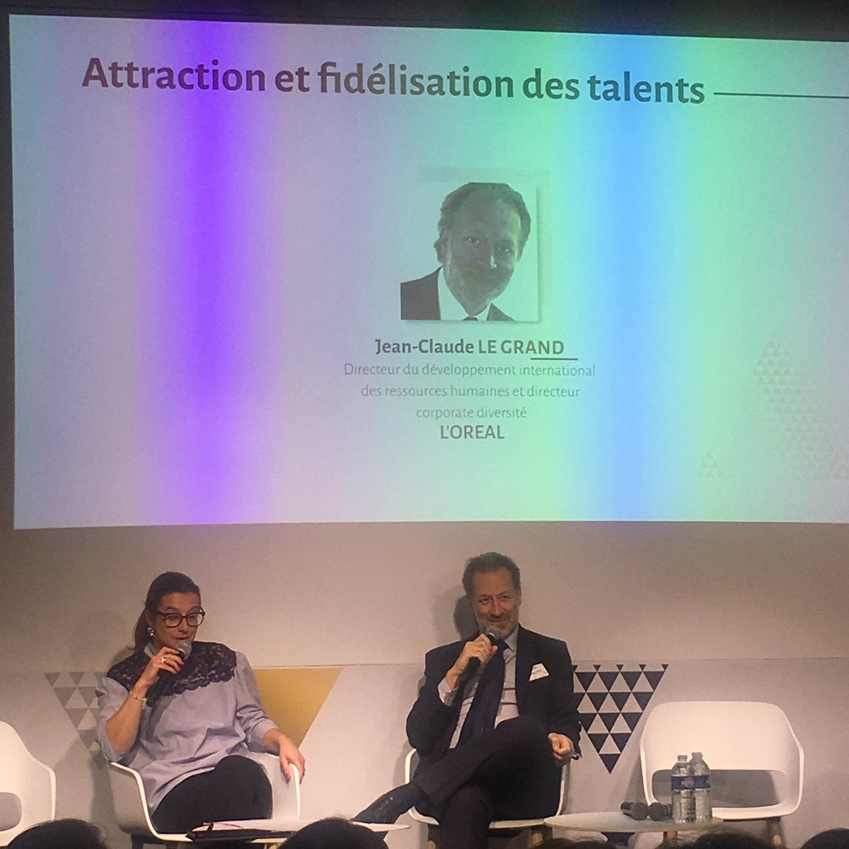 Merci Jean Claude Le Grand de L Oreal!!! C etait passionnant