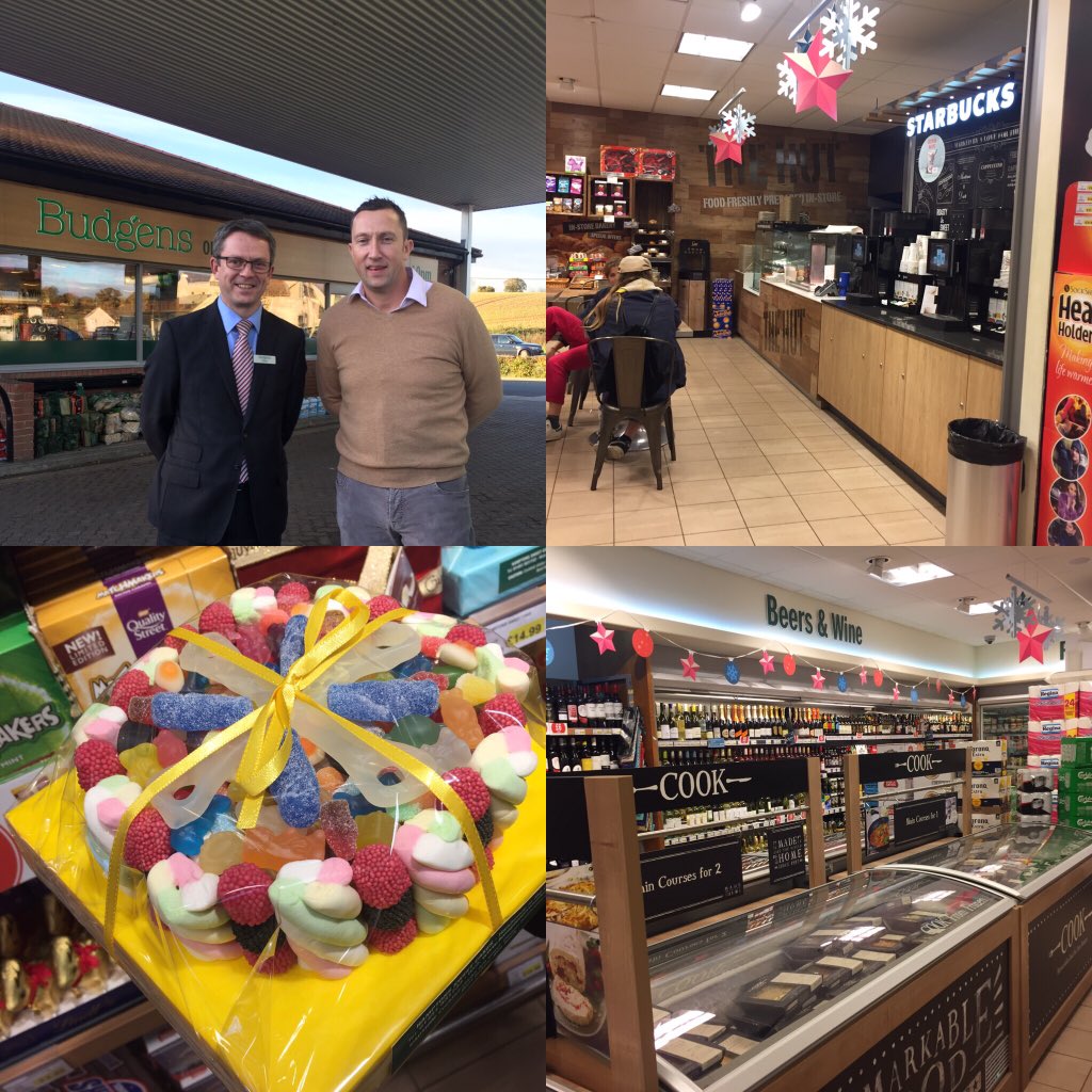 ChrisRolfe_'s tweet photo. Second stop - another impressive @DiscoverBudgens. Loved Oli Lodge's shop, and particularly his cakes made of sweets @BookerWholesale https://t.co/u01DgzNJ7l