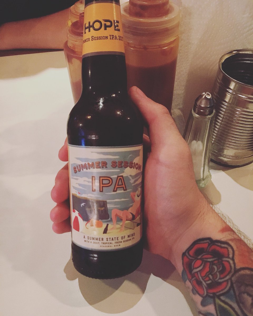 TPOHoppiness's tweet photo. This session IPA from @HopeBeerDublin is exactly what you want from a summer beer, it’s light and refreshing and packed with tropical fruit flavours. 7/10.
#beer #beerporn #beergeek #beernerd #beertography #beergasm #craftbeer #craftbeerlover #beerlover #summersessionipa #dublin https://t.co/sN9yRdnTXB