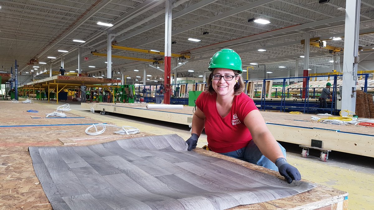 Meet Diane! She is a #proud member of our Kent Homes #skilledtrades team! Her story and more:  bit.ly/2zGNjV7