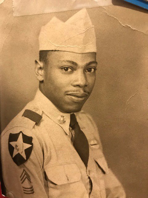 VernaMyers's tweet photo. This Saturday is Veterans Day in America, a time to say thanks to our Veterans, including my Dad. Here's a bit of his story. Do you have a story to share? https://t.co/w3doxs4S7z #VeteransDay #WireDog #VIntheMoment #AskVernā https://t.co/7KWqoqcg3s