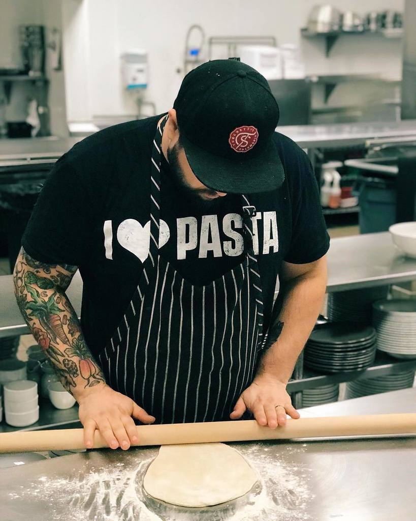 Our chef preparing for #pastawednesday !
Stop in this evening to see what he comes up with for our pasta special! ift.tt/2AsfhkC