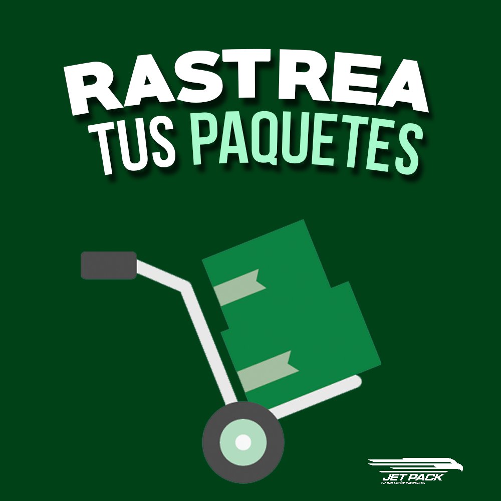 JetPackRD's tweet image. Por medio de nuestra página web puedes hacer un rastreo de tus paquetes de forma fácil y rápida. #Rastreo #PáginaWeb