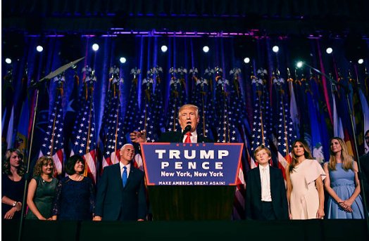 (32) Great moments at the Trump HQ in NYC.