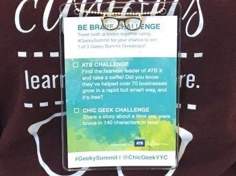 ChicGeekYYC's tweet photo. Have you participated in the #GeekySummit #ChicGeek challenge? Tell us your story with #GeekySummit in 140 characters or less! https://t.co/FqXU2aMvR6