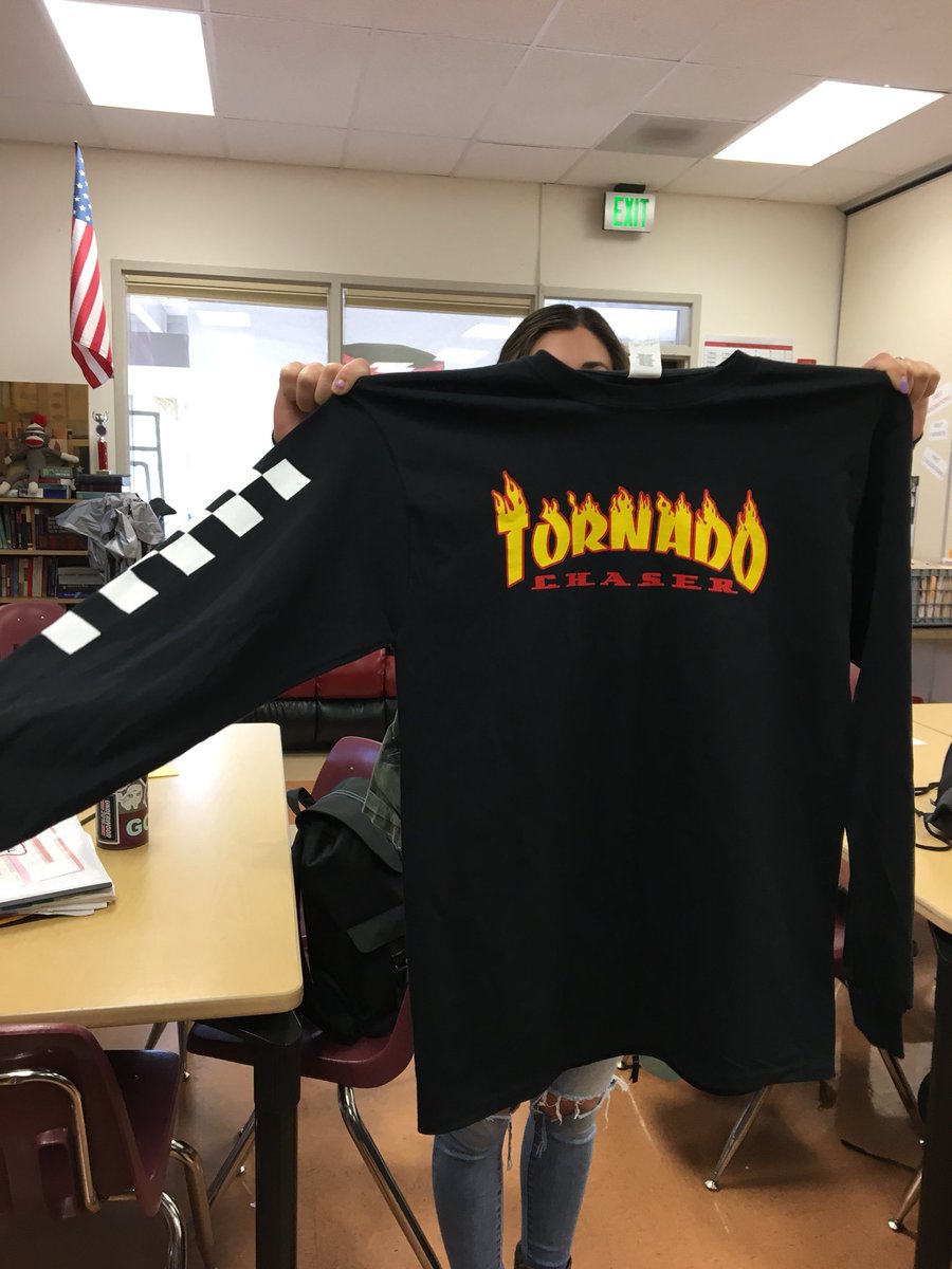northmedfordbtp's tweet photo. Fill out your tornado chaser stamp cards and get this kewl shirt! 🔥🔥 https://t.co/ID6WQBm6DN