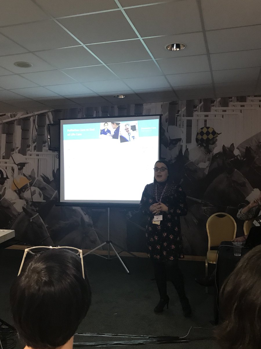 samjbright's tweet photo. #UKDC2017 - dementia lead Colin and project facilitator Shauna - doing a talk on palliative Care https://t.co/WtpZ3P2XVk