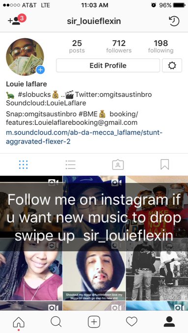 Follow my instagram if u want new music to drop (sir_louieflexin) https://t.co/iEhmE7bXT1<a href="/tag/support"class="tags"><span>#support</span></a>
