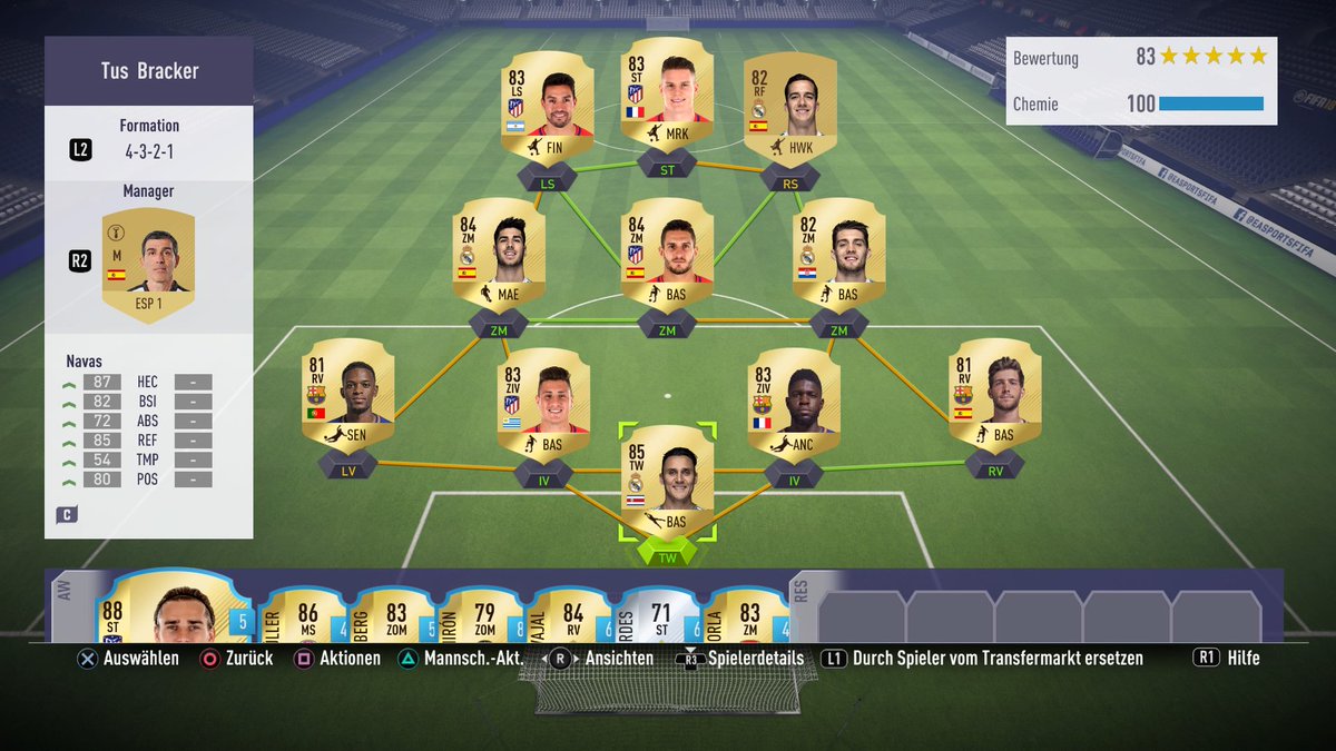 Patrick_HSV13's tweet photo. #SheeshTeam habe noch 100k über und würde gerne Navas behalten  #PS4share https://t.co/1DwS0c2CyM