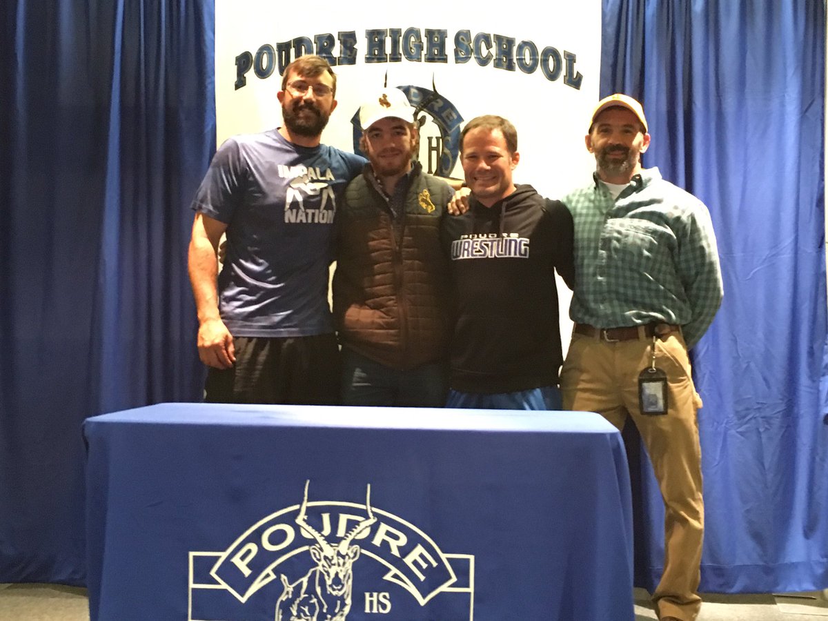 impalatweets's tweet photo. Jacob Greenwood signs for the University of Wyoming! This wrestler is a 3-time state champion with his senior season ahead of him. Congrats! https://t.co/8EzA9UpPQU
