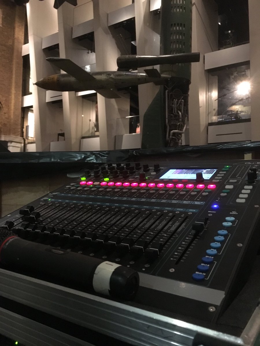 Great to be back <a href="/I_W_M/">Imperial War Museums</a> doing some audio. Start of a very busy few weeks!!