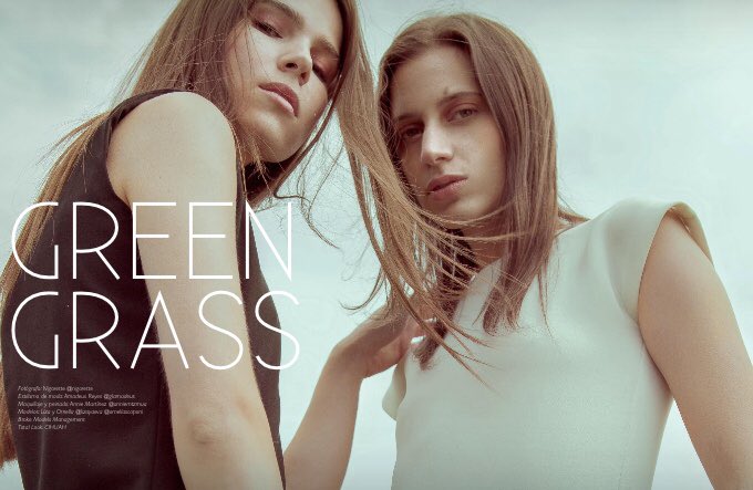 broke_mm's tweet image. Nueva editorial “Green Grass” para @itsajessmag con nuestras modelos Liza y Ornella. #BrokeMM