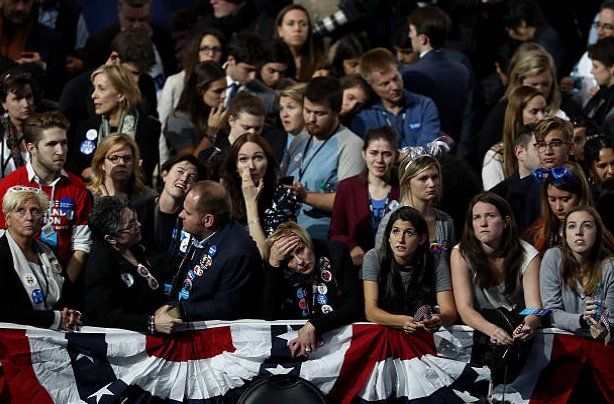 (44) I bet some of these people were PUMAs in 2008. Diehard HRC supporters who said "party unity my ass" when she asked them to vote for Obama in the general.