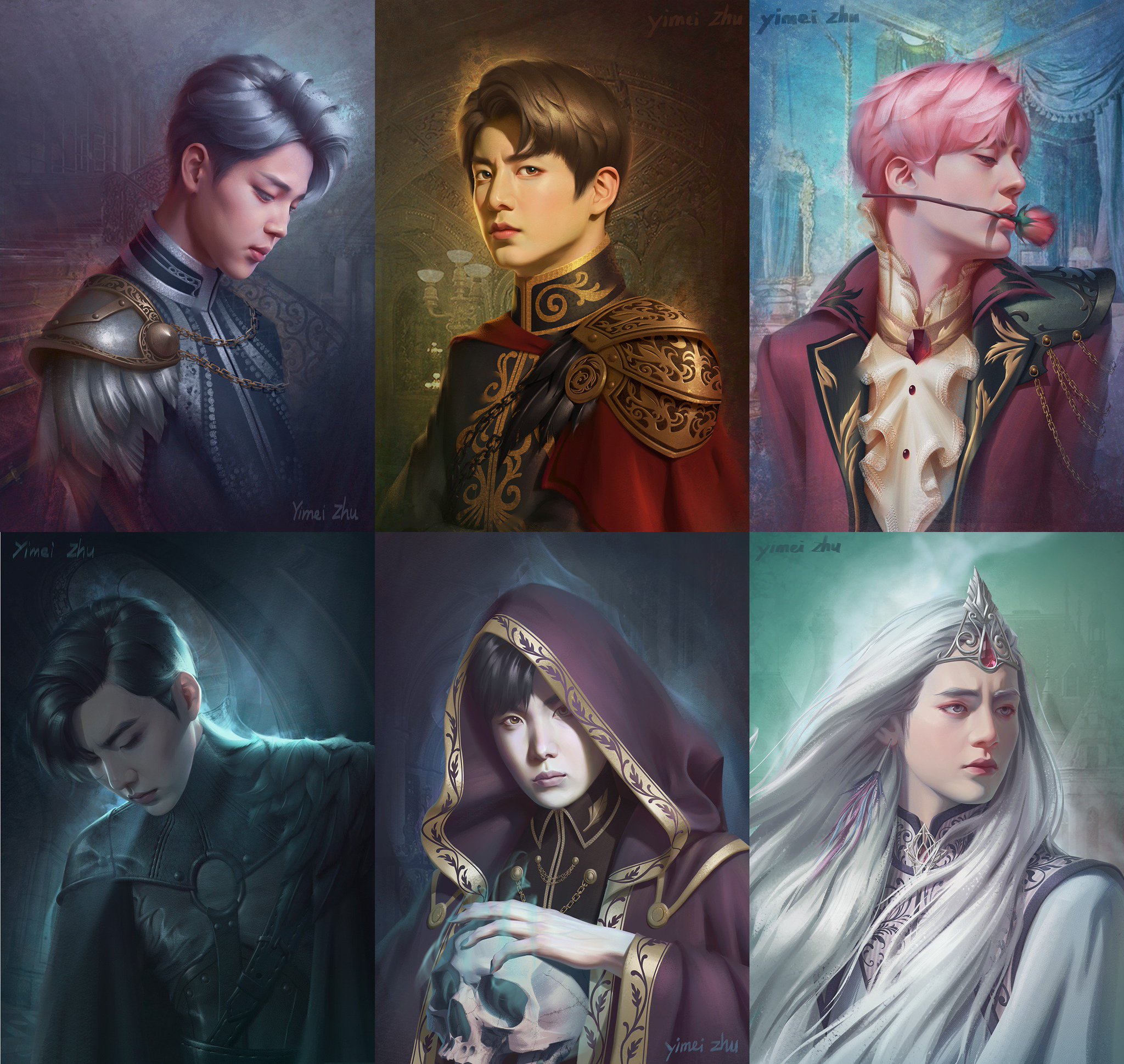 Yimei~BTS fanart~ on Twitter: "One more to go!! @BTS_twt # ...