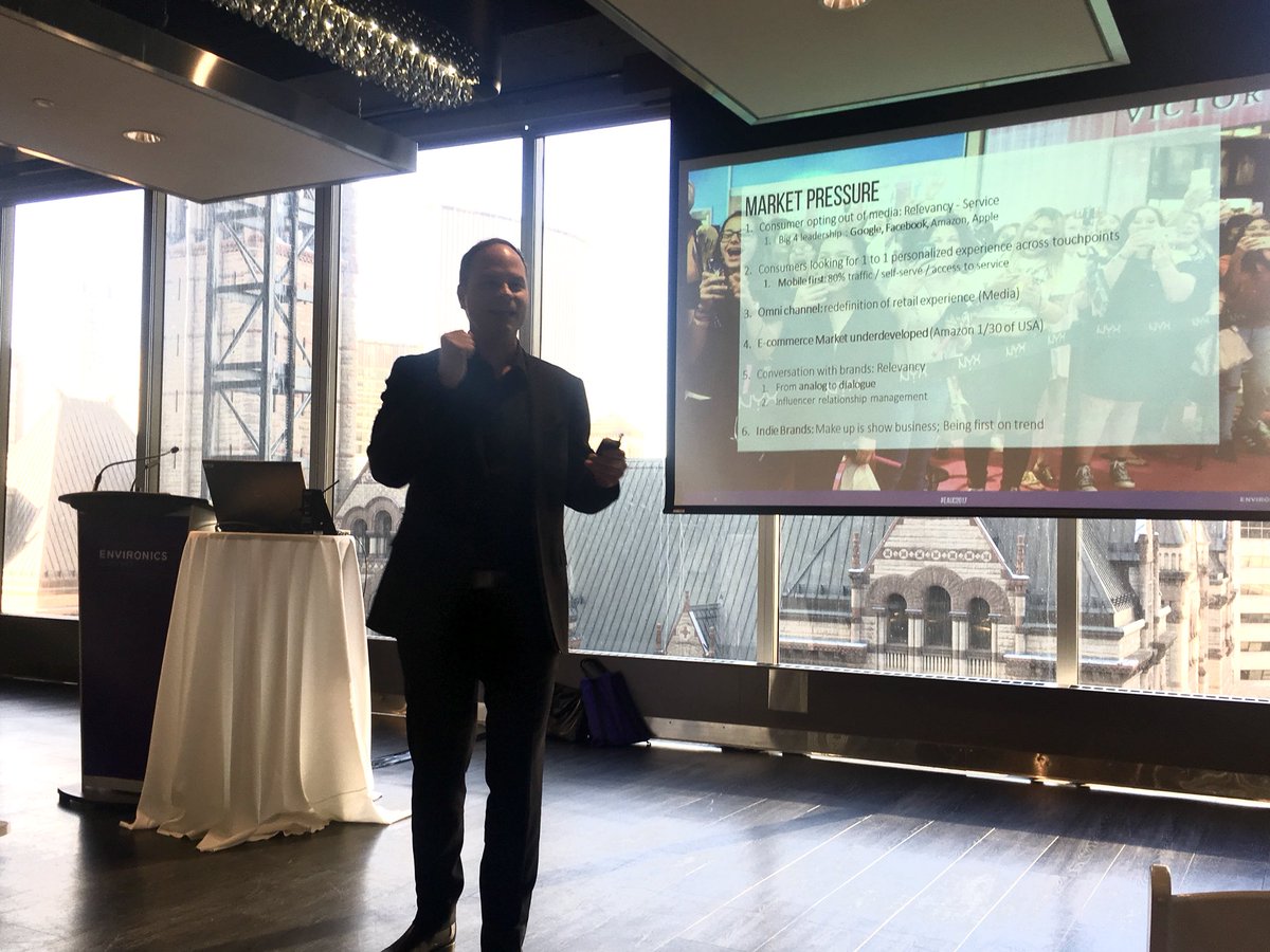 ittechbuz's tweet photo. RT @RupenSeoni: Martin Aubut @LOrealParisCAN : ‘Retail is media’ @EnvironicsA #EAUC2017 #marketing #Analytics https://t.co/24bwemvJGu