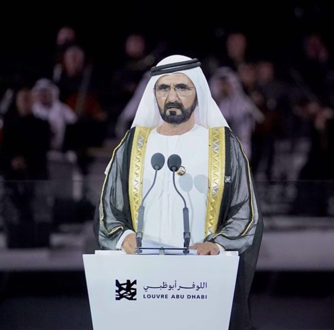 HHShkMohd's tweet photo. The Louvre Abu Dhabi reminds us that our strength lies in our ability to communicate, share and learn from different global cultures. In our quest for knowledge and development, we build connections around the world. https://t.co/7RCPapfZfo