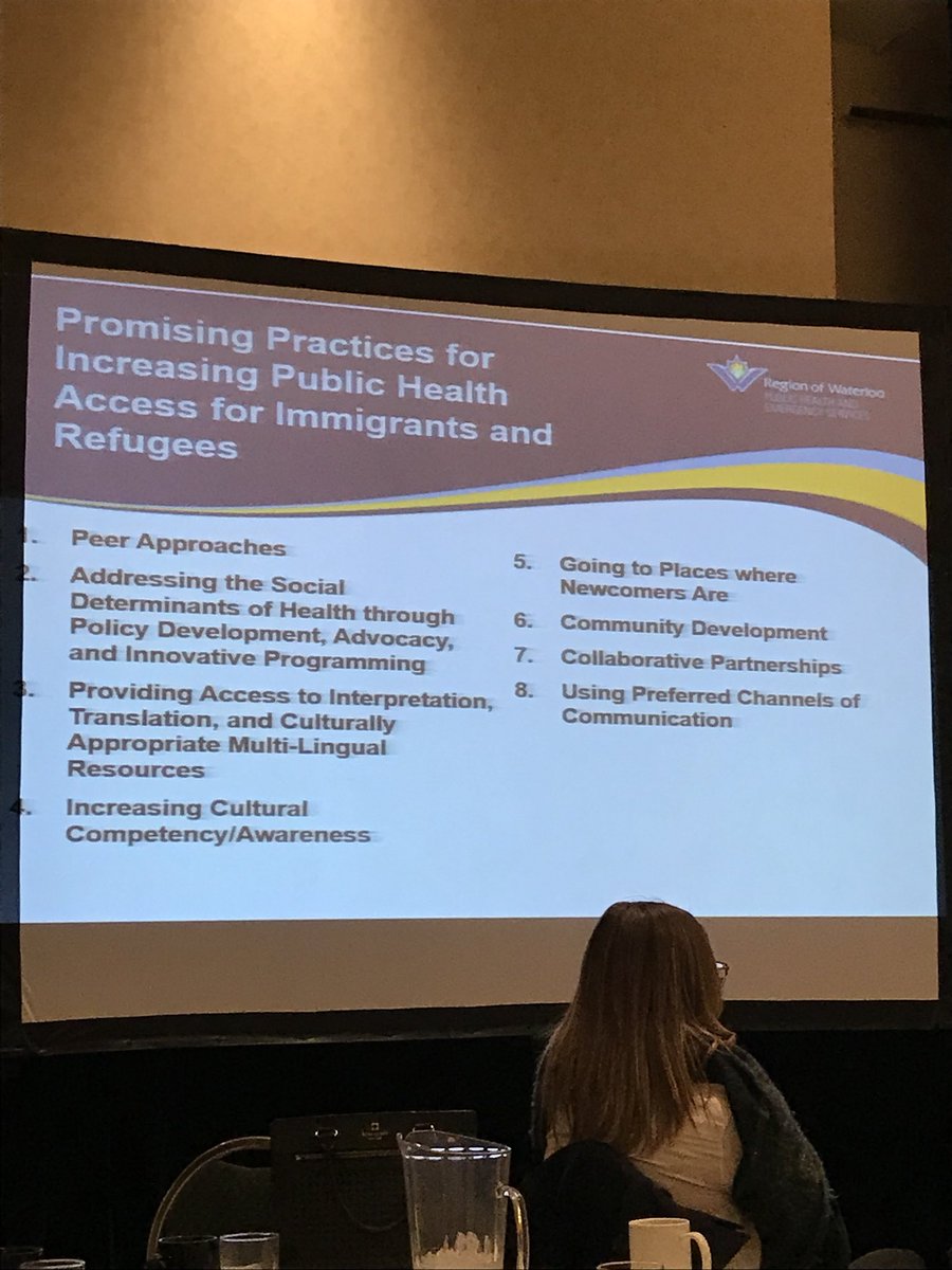 cblain3's tweet photo. Great session so far #opha17 on Promising Practices for Increasing Public Health Access for Immigrants and Refugees. Great to see evidence informed programming being effectively implemented! https://t.co/AkVcDDoKLC