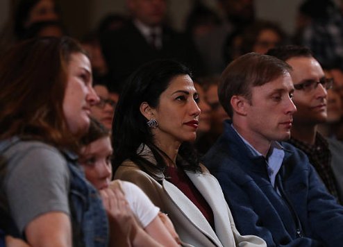 (58) Huma Abedin would be useless as a poker player, wouldn't she? Fun fact: she joined the WH as an intern at the same time as Monica Lewinsky. Huma was assigned to Hillary. The question is... by whom?