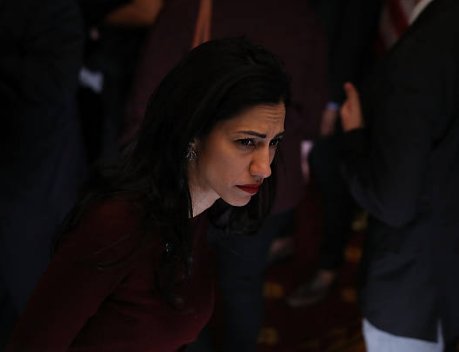 (58) Huma Abedin would be useless as a poker player, wouldn't she? Fun fact: she joined the WH as an intern at the same time as Monica Lewinsky. Huma was assigned to Hillary. The question is... by whom?